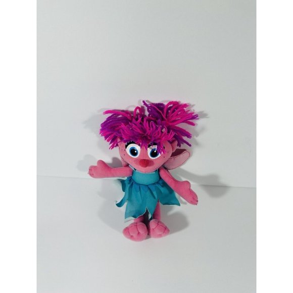 Abby Cadabby Pink Fairy 9” Sesame Street 2013 Plush Stuffed Animal Toy Hasbro - Picture 4 of 9